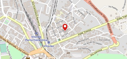 New Bar Planet Viterbo sulla mappa