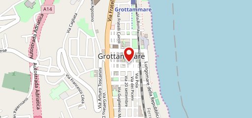 Pizzeria New Fire Place Grottammare sulla mappa