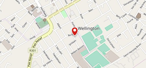 New Wellington Paarl sur la carte