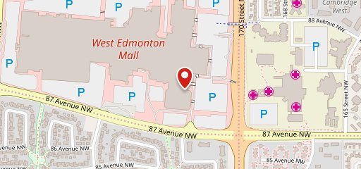 New York Fries West Edmonton Mall Phase 3 sur la carte