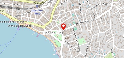 News Caffé à Juan-les-Pins sur la carte