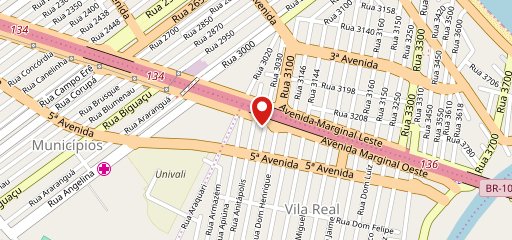 Nick's Lanches e Porções no mapa