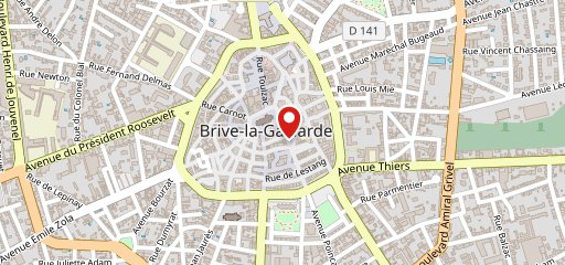 Nicolas Brive sur la carte