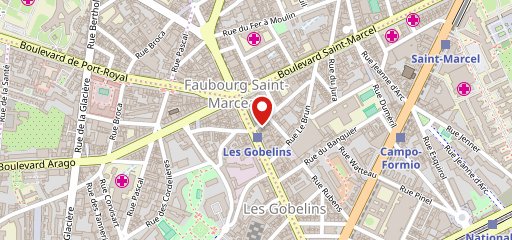 Nicolas Les Gobelins sur la carte