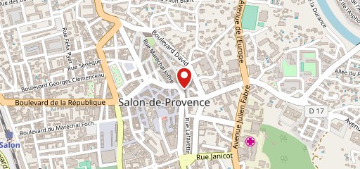 Nicolas Salon de Provence sur la carte