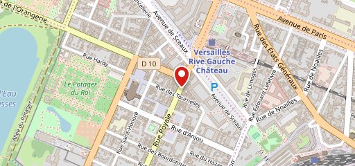 Nicolas Versailles Royale sur la carte