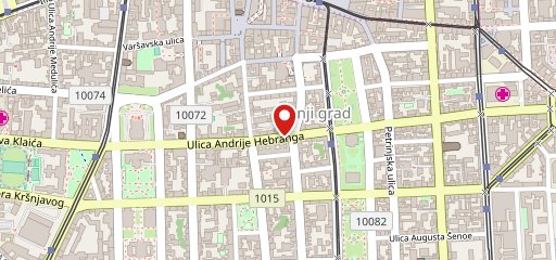 Night club Rocco Zagreb sulla mappa