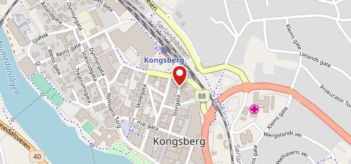 NILA Restaurant Kongsberg on map