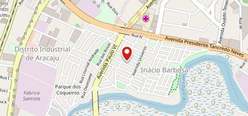 Ninja Sushi Aracaju SE no mapa