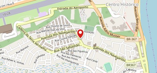 Nino´s Pizzaria no mapa