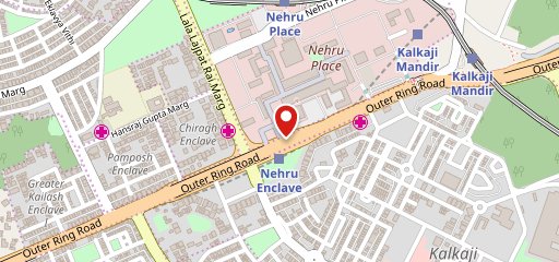 Nirula's Nehru Place on map