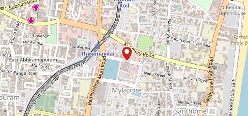 Nithya Amirtham - Mylapore on map