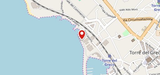 Noa Beach Torre del Greco sulla mappa