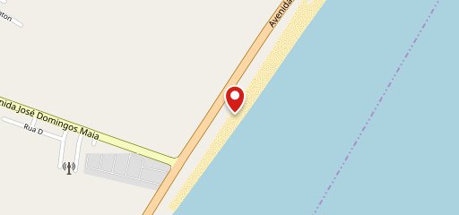 Oceanic Beach Bar no mapa