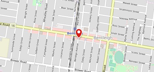 Noisette Bentleigh on map