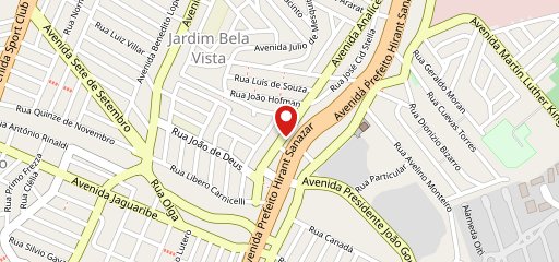 Nome Não Restaurante no mapa