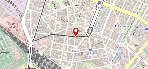 Nord Est Caffè Bistro - Aperitivo Isola Milano sulla mappa