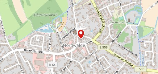 Nordwalder Grill sur la carte