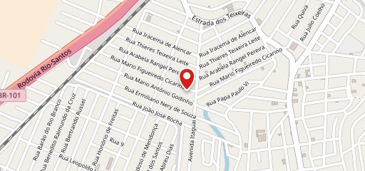 Nosso Bar Itaguaí no mapa