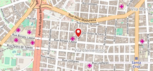 Pizzaria Nova Itália - Vila Mariana Delivery no mapa