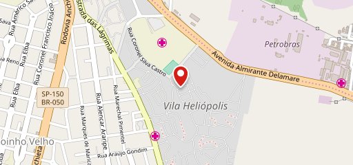 Nova Pizzaria no mapa