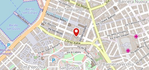 Novecento Restaurant Trieste sulla mappa