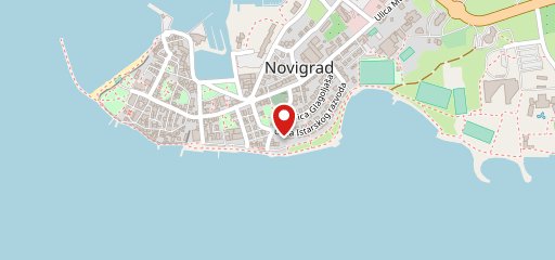 Novigrad sur la carte