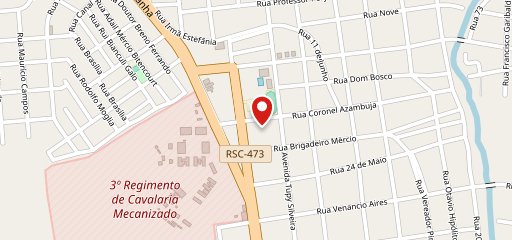 Novo Pancho no mapa