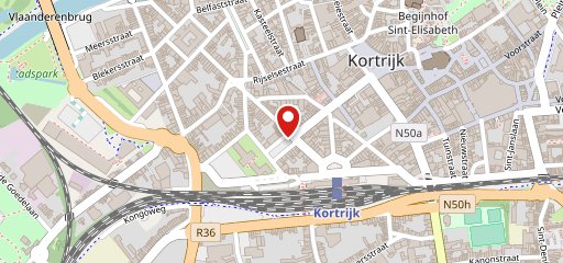 Nude Kortrijk sur la carte