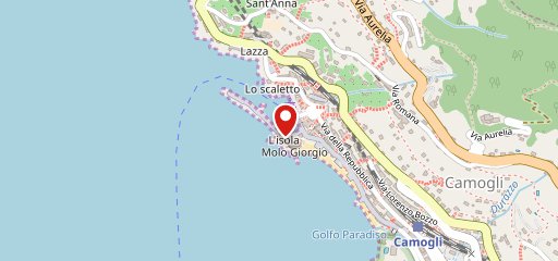 Nudo e Crudo Camogli sulla mappa