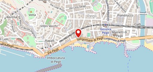 Nuova Pizzeria Santa Lucia Genova sulla mappa