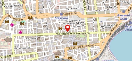 Trattoria di De Fiore sulla mappa