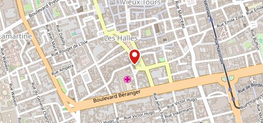 Bistrot Restaurant O&A Tours sur la carte