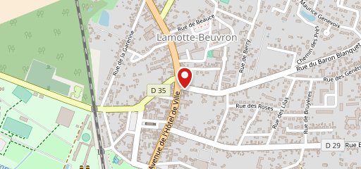 O Bistrot sur la carte