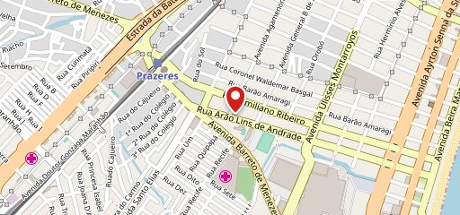 Boiadeiro Churrascaria e Pizzaria no mapa