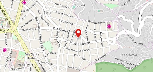 O Boiadeiro Pizzaria no mapa