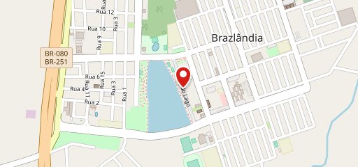 O Buteco Brahma no mapa