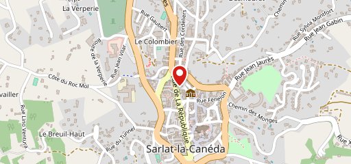 O Croustou Dit Vin Sarlat la Canéda sur la carte