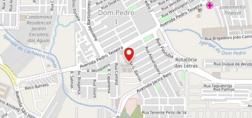 O Faraó Pizzas e Massas - Dom Pedro no mapa