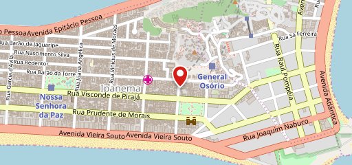 O Forno Rio Ipanema no mapa