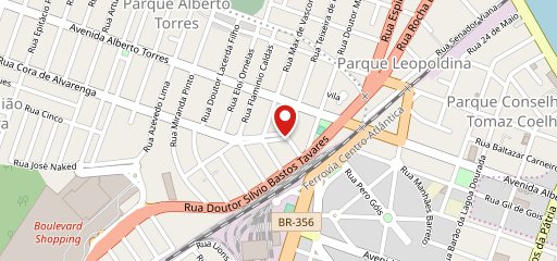 O Gulosão Lanches no mapa