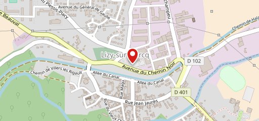 Omiams Regal Lizy sur Ourcq sur la carte