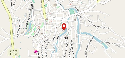 O Nosso Bar Cunha SP no mapa