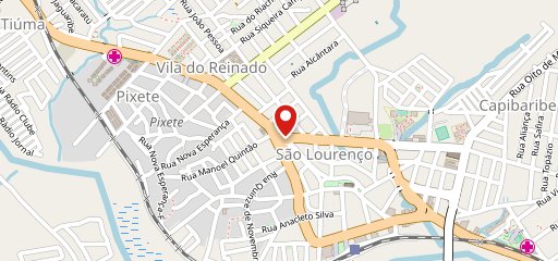 O Rei da Pizza no mapa