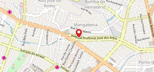 O Rei do Jabá no mapa