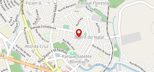 O Saboroso Cone no mapa