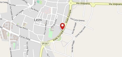 Oasi Bar Leini sur la carte