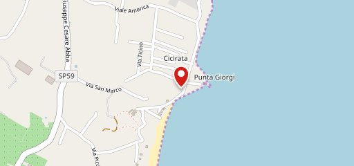Oasi cicirata sulla mappa