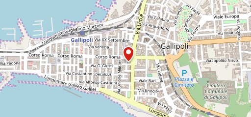 Déjàvu Sea & Spirits Gallipoli sulla mappa