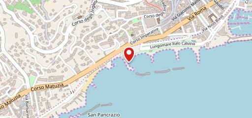 Ristorante Oasis Beach Sanremo sulla mappa